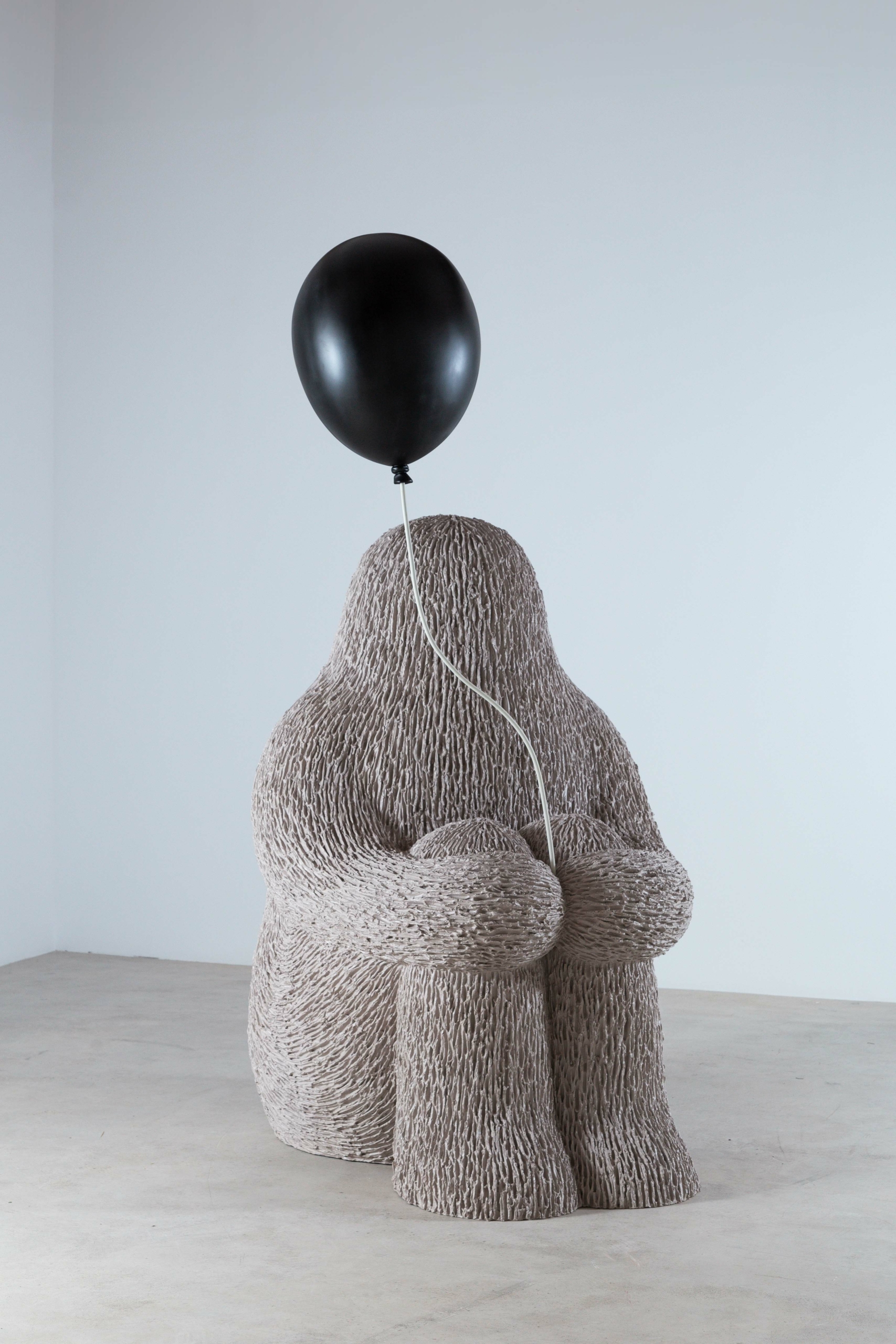 Big yeti with balloon