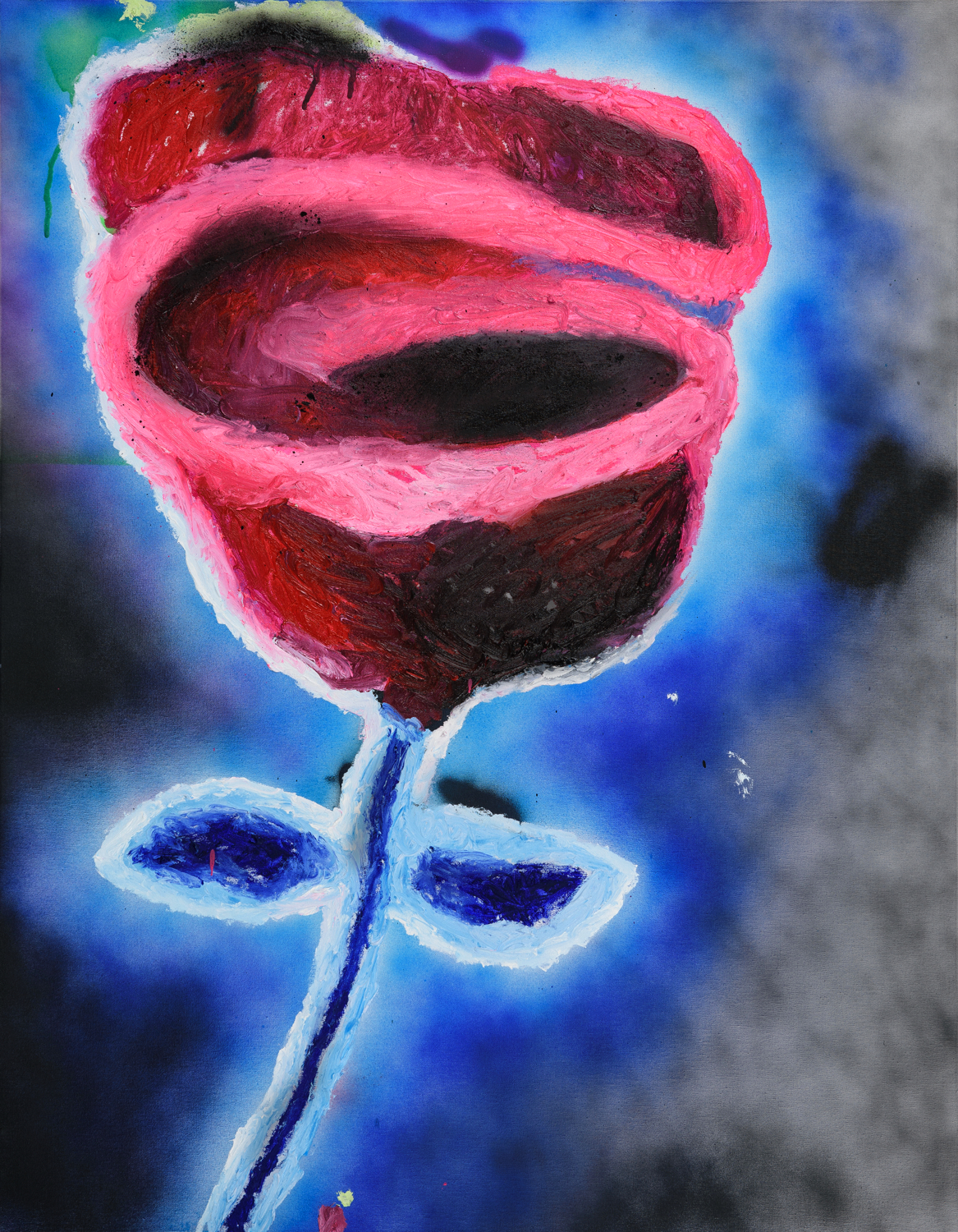 Big Rose Flower